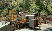 The Hill End processing plant