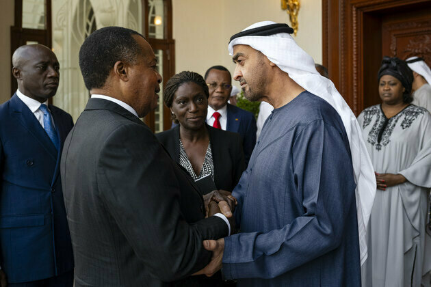 UAE President, President of Republic of the Congo discuss bilateral relations