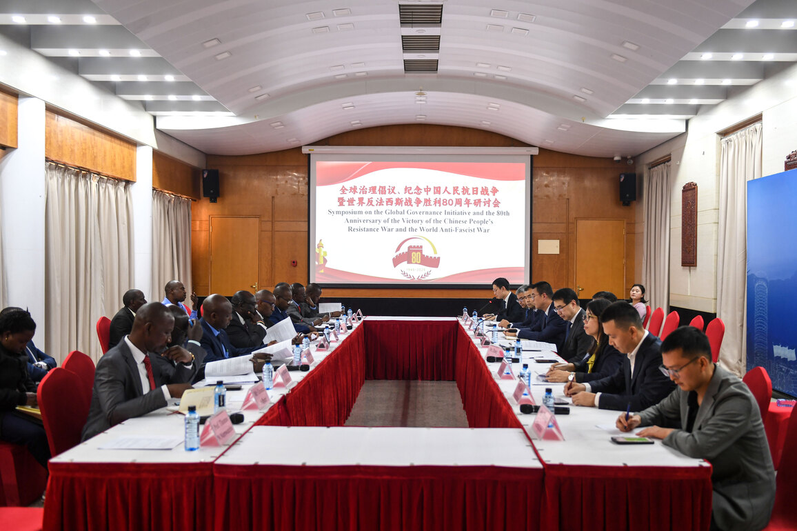 KENYA-NAIROBI-GLOBAL GOVERNANCE-WWII VICTORY-ANNIVERSARY-SYMPOSIUM