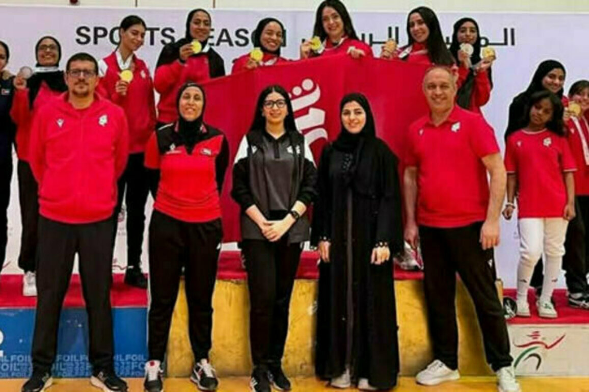 Syrias Aphrodite Ahmad tops UAE fencing season
