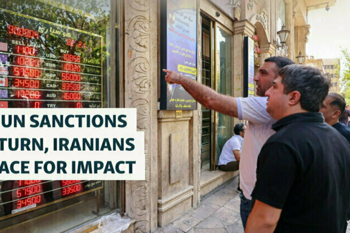 Anxious Iranians Brace For Impact Of Returning UN Sanctions 