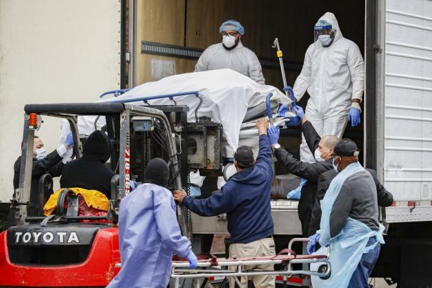 U.S. coronavirus death toll increased to 3,415