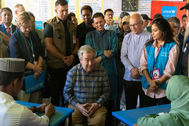 UN Secretary-General Guterres visits Bangladesh, highlights Rohingya crisis and reforms
