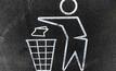 File photo: a waste recycling symbol 