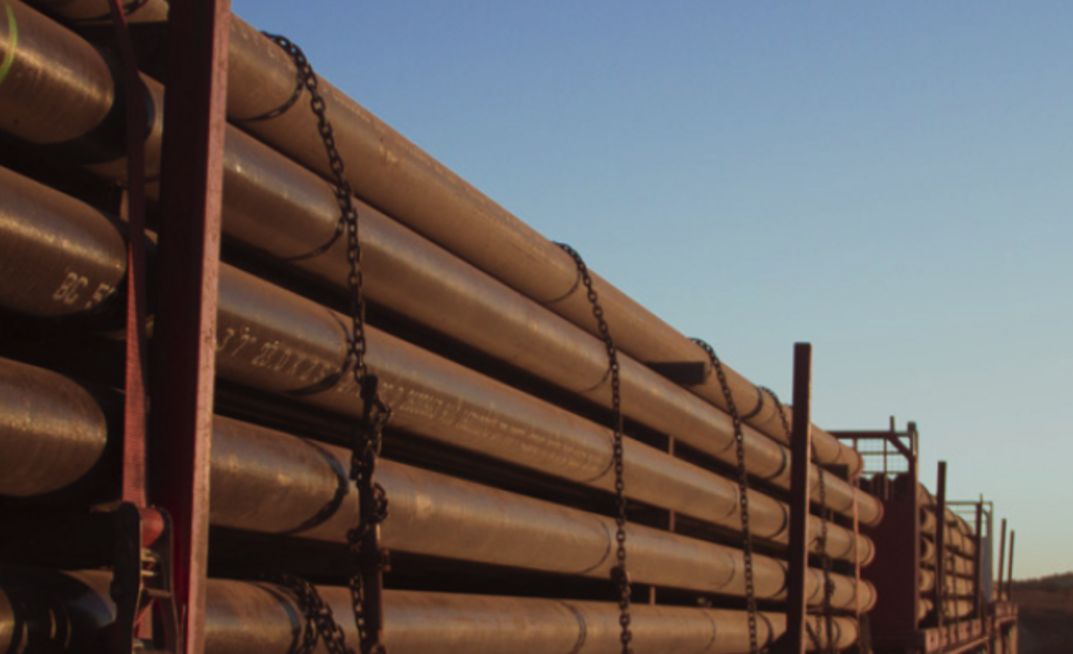 Bridgeport O&G piples. Image provided by New Hope Group.