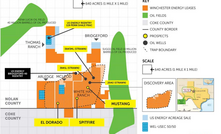 Begin operations in the Lower Cisco Sands, Texas