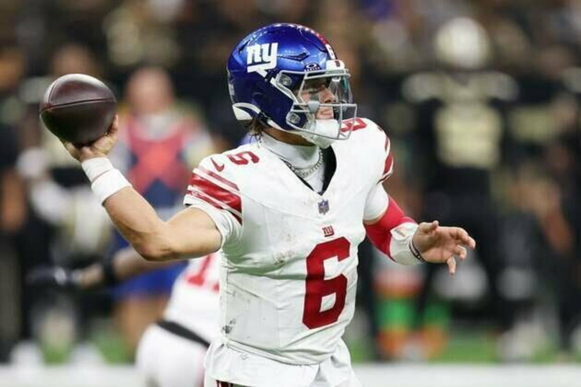'Never a doubt' Giants' Jaxson Dart (hamstring) will play Eagles