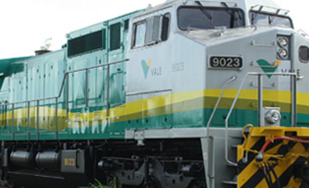 Composição da Estrada de Ferro Carajás Vale ferrovia EFC estrada de ferro