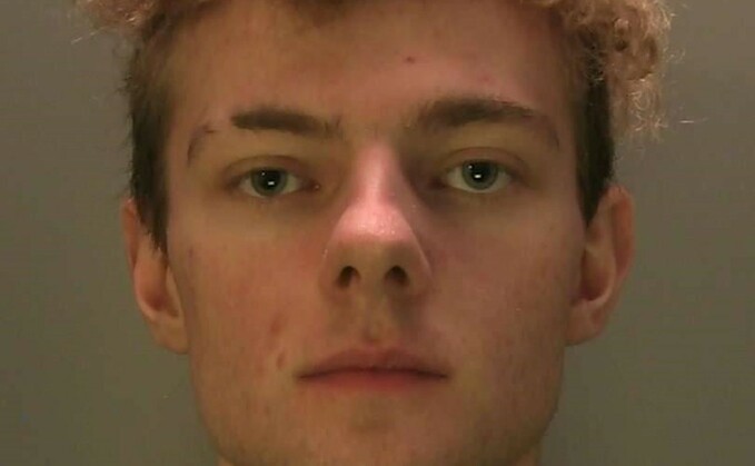 Joshua Brinkley was sentenced to three years' imprisonment at Lewes Crown Court after pleading guilty to seven counts of arson on farmland (Sussex Police)