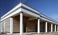 Howarth helps to create beach chalets