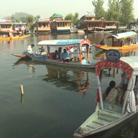 Tourists flock to Kashmir: Dal Lake's serenity and cool climate draw visitors in large numbers