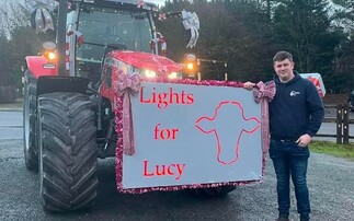 Over 100 tractors lead festive convoy in memory of Lucy Bland