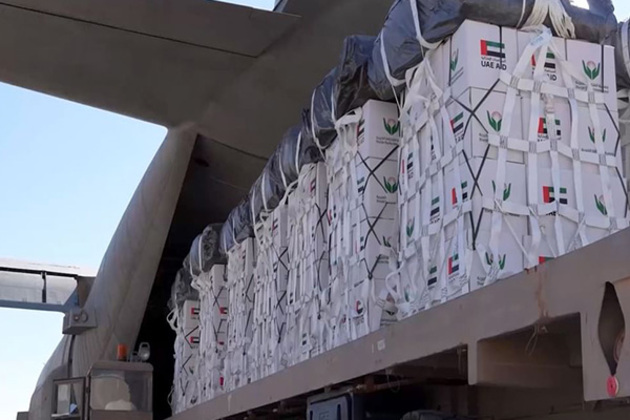 UAE carries out 79th airdrop of humanitarian aid under 'Birds of Goodness' operation to support Gaza