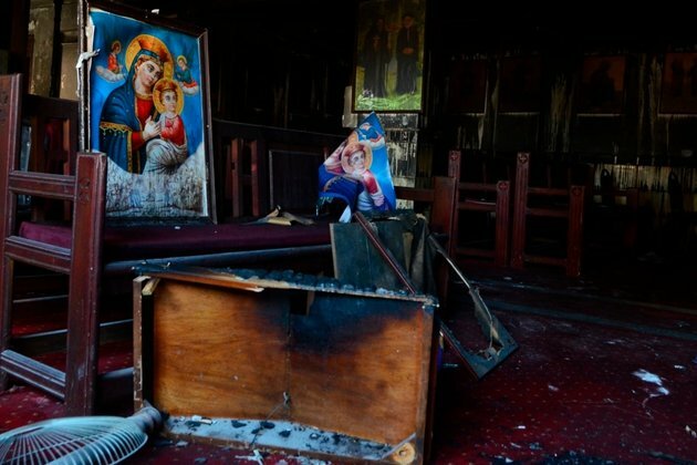 At Least 41 Dead in Fire at Cairo Coptic Church