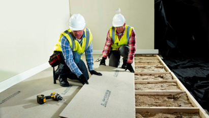 How P5 chipboard flooring boards are made
