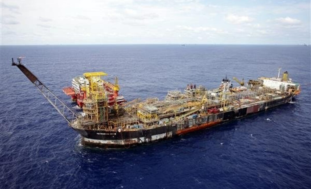 Plataforma P-33, da Petrobras, vai virar sucata para produção de aço/Divulgação