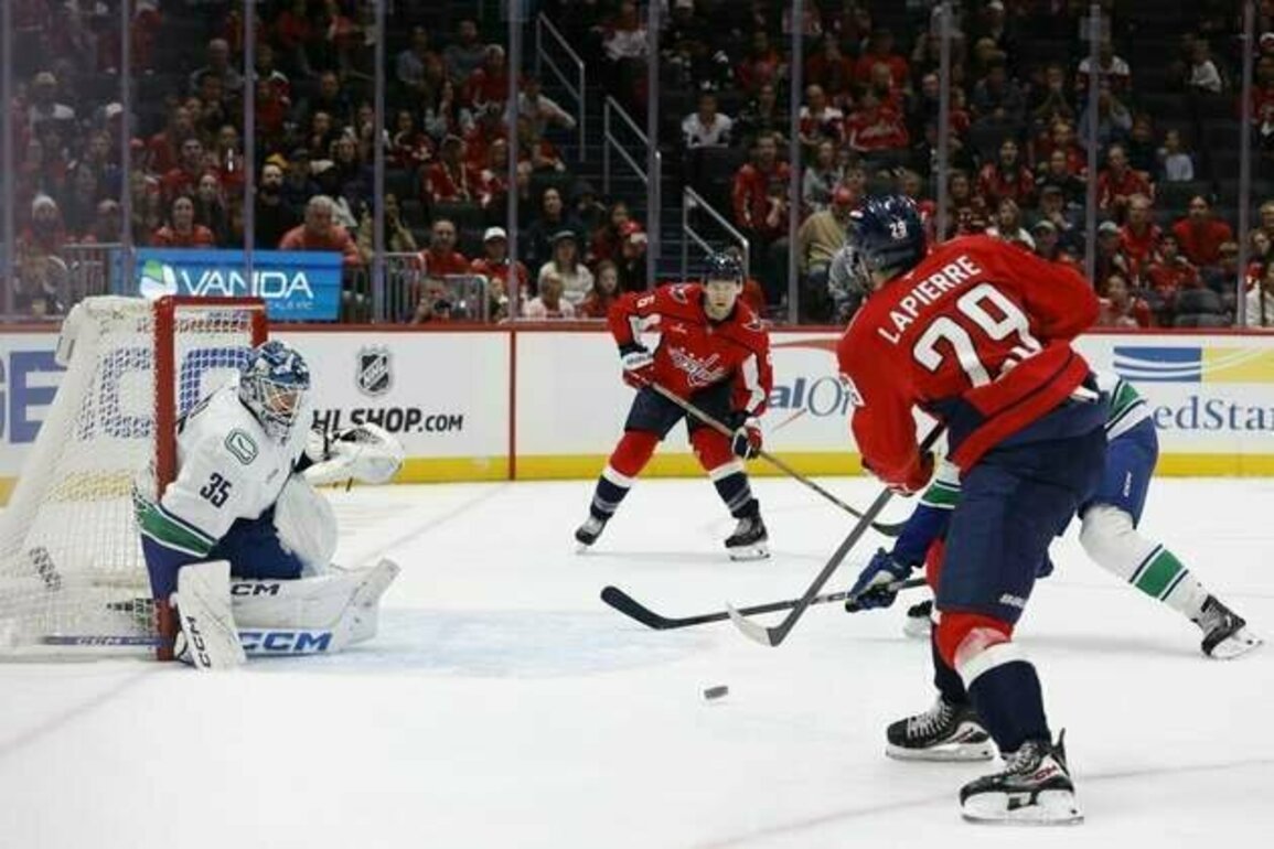 Early second period flurry propels Capitals past Kraken