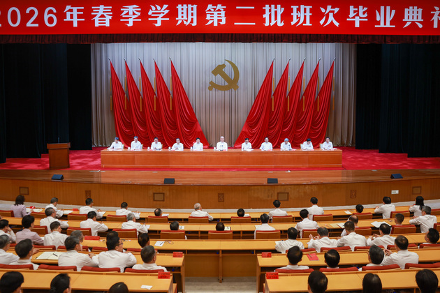 CHINA-CPC-PARTY SCHOOL-CAI QI-SPRING SEMESTER-GRADUATION CEREMONY (CN)