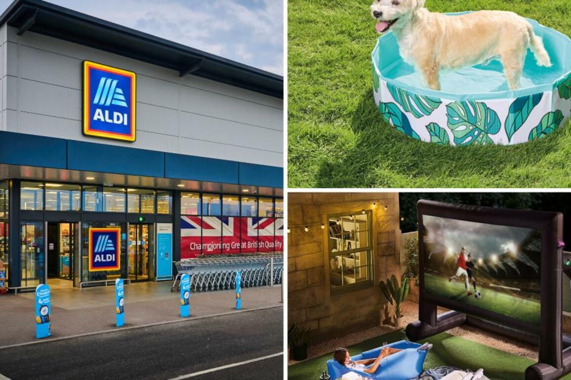 Aldi Specialbuys June 2025- Women's Euros to pet pools