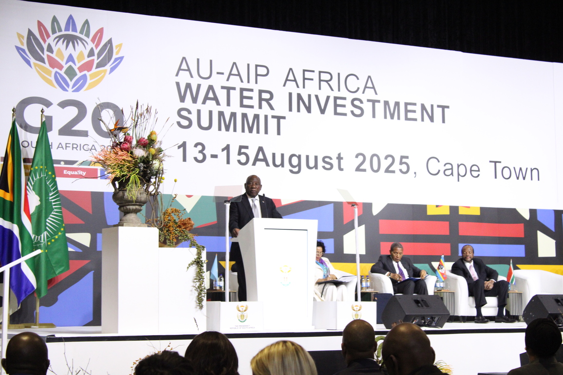 SOUTH AFRICA-CAPE TOWN-AFRICA WATER INVESTMENT SUMMIT