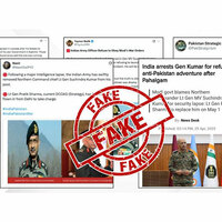 Claims of Lt Gen Suchindra Kumar's removal false, clarifies PIB