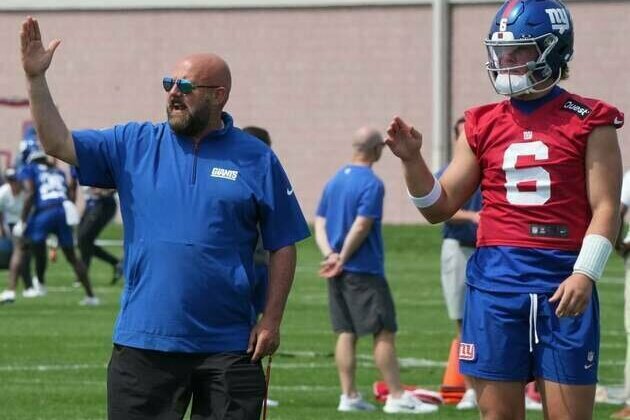 Snow problem: Jaxson Dart, Giants cool with Chicago forecast