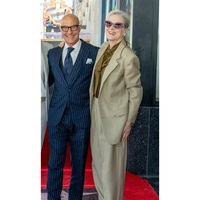 "I'm in love with you, just like everybody else...": Meryl Streep praises Stanley Tucci as latter receives Hollywood Walk of Fame