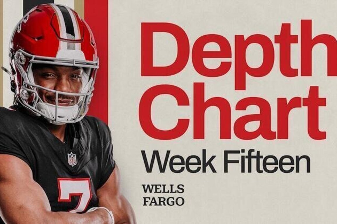 Falcons depth chart released for rematch with Tampa Bay Buccaneers
