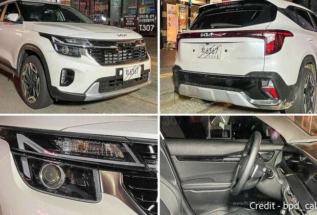 2023 Kia Seltos Facelift White Colour - Interiors, Exteriors Detailed