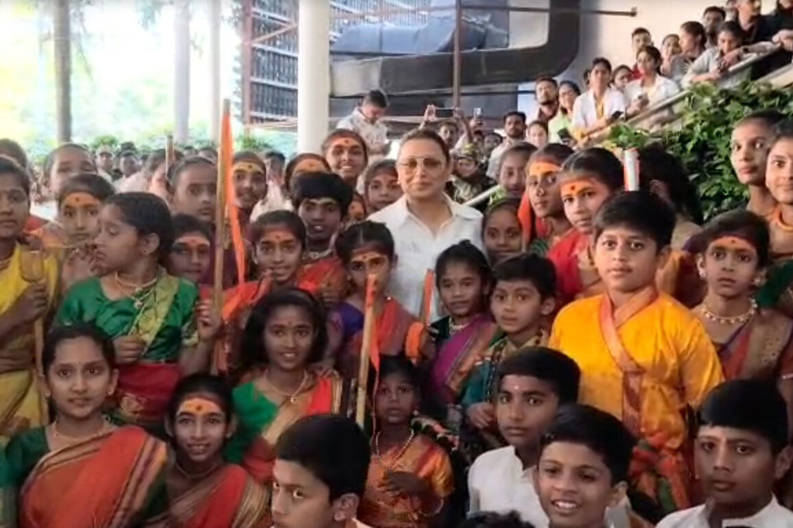 Rani Mukerji visits DY Patil Medical College for meet-greet session with young fans ahead of 'Mardaani 3' release