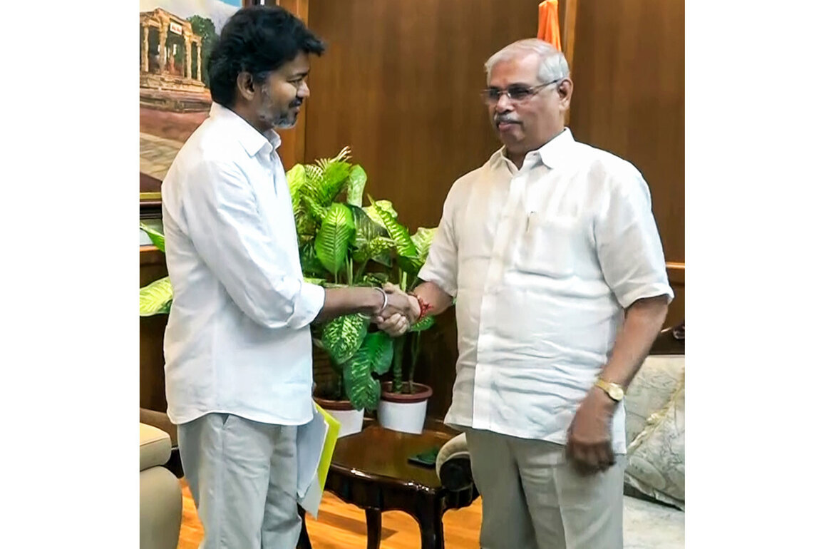 "Majority not established," TN Governor Arlekar tells TVK, CPI says decision on support on Friday
