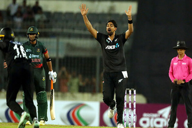 Ish Sodhi joins elite group becomes 10th highest wicket taker for New Zealand across all formats