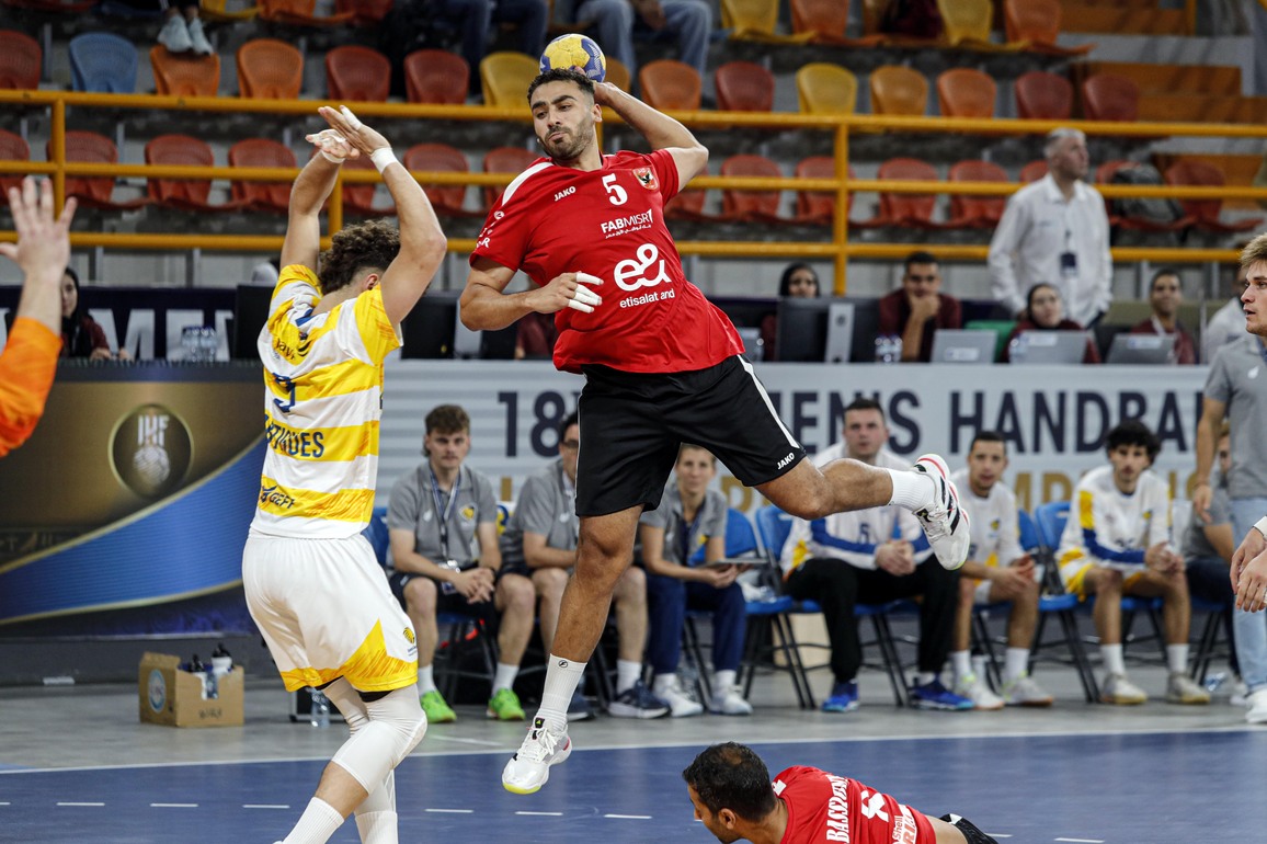 (SP)EGYPT-CAIRO-HANDBALL-IHF-MEN'S CLUB WORLD CHAMPIONSHIP-PRELIMINARY ROUND MATCH