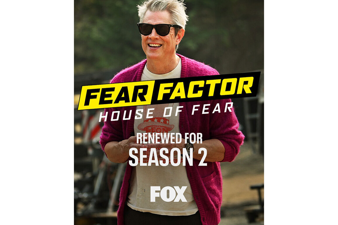 'Fear Factor: House of Fear' renewed for Season 2, Johnny Knoxville to continue as host