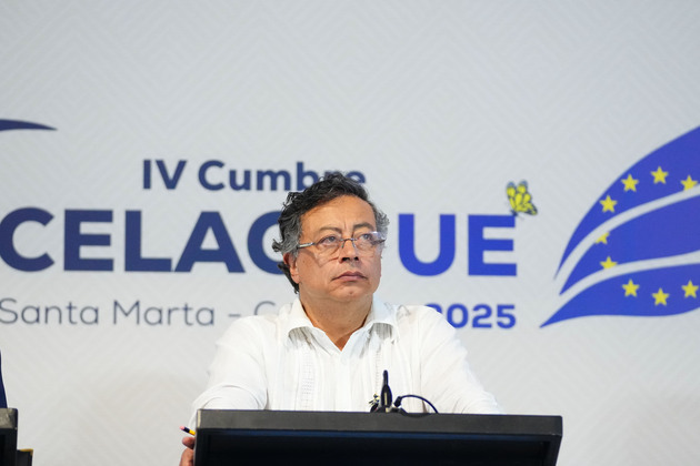 COLOMBIA-SANTA MARTA-CELAC-EU SUMMIT-JOINT DECLARATION-PRESS CONFERENCE