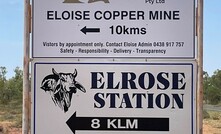 The road to Eloise. Photo courtesy AIC Mines.