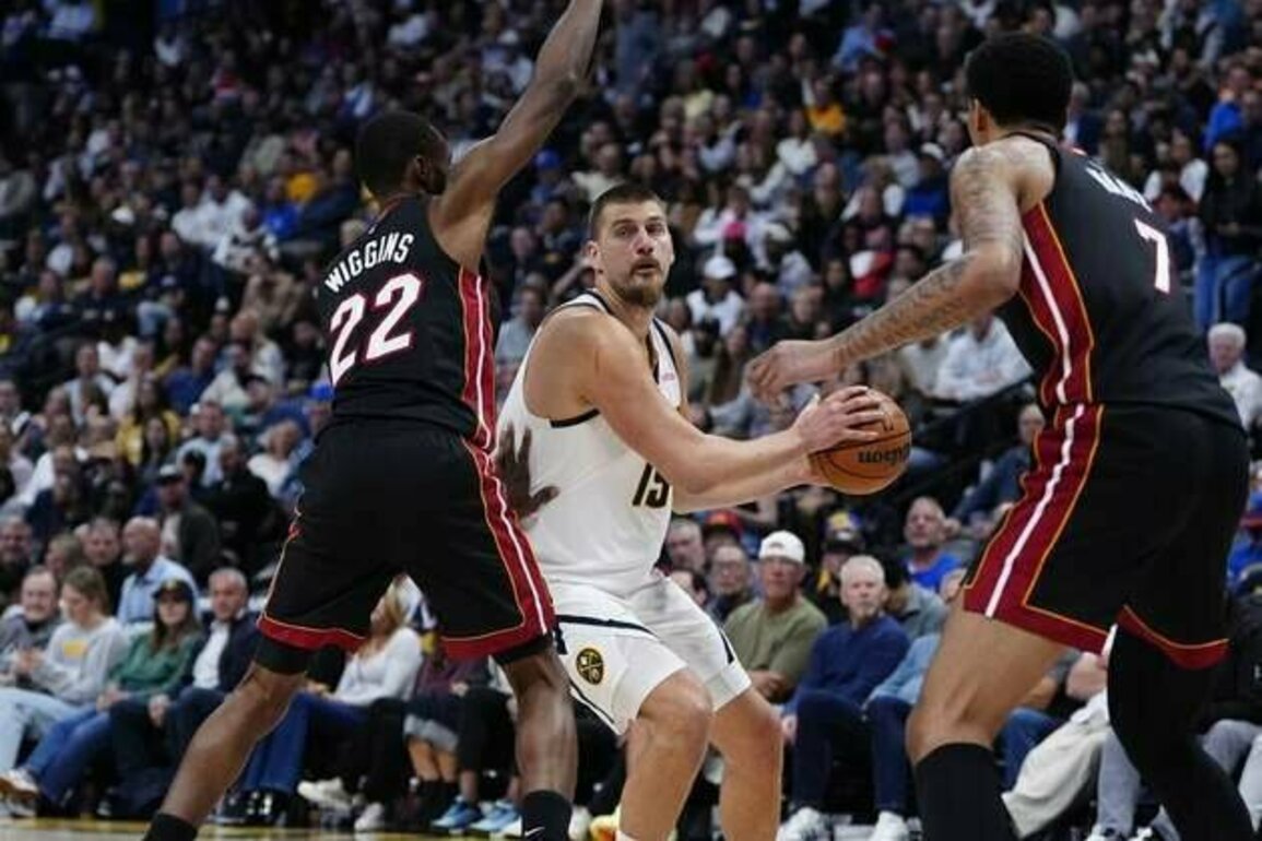 Nikola Jokic-led Nuggets top Heat to remain perfect at home