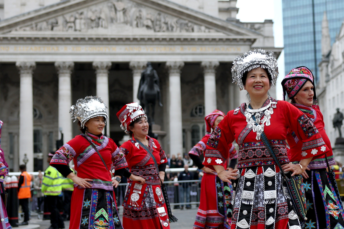 BRITAIN-LONDON-LADY MAYOR-SHOW-CHINESE ELEMENTS