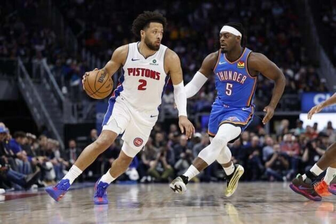 Cade Cunningham, Jalen Duran record double-doubles as Pistons top Thunder