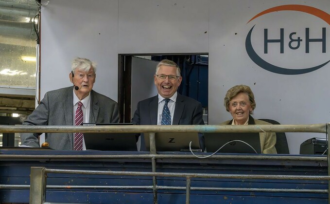 Left to right: Michael Michie, Scott Donaldson and Isobel McVitie.