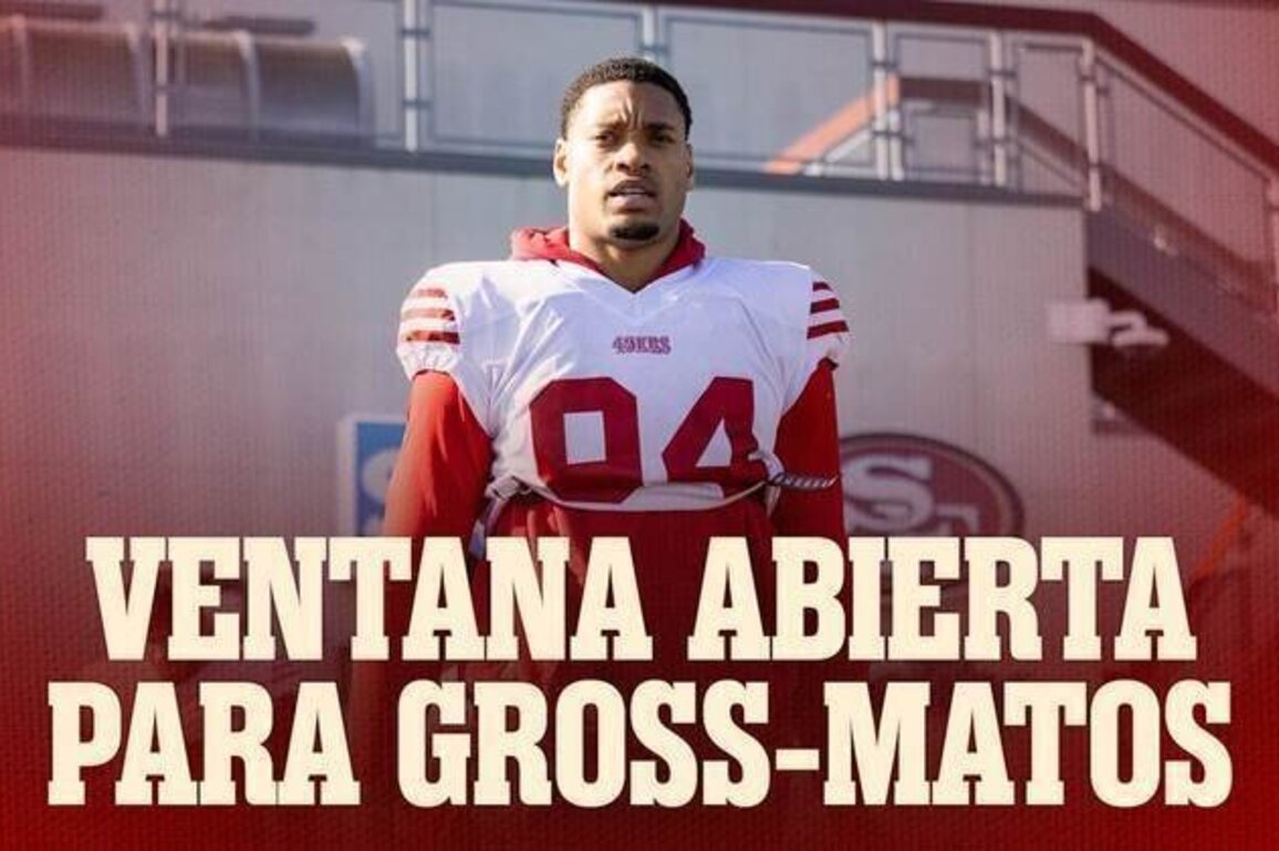 Los 49ers le Abren su Ventana de Prcticas a Yetur Gross-Matos