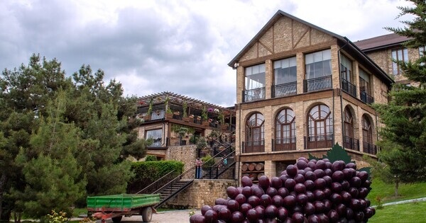 AZERBAIJAN-SHAMAKHI-WINERY
