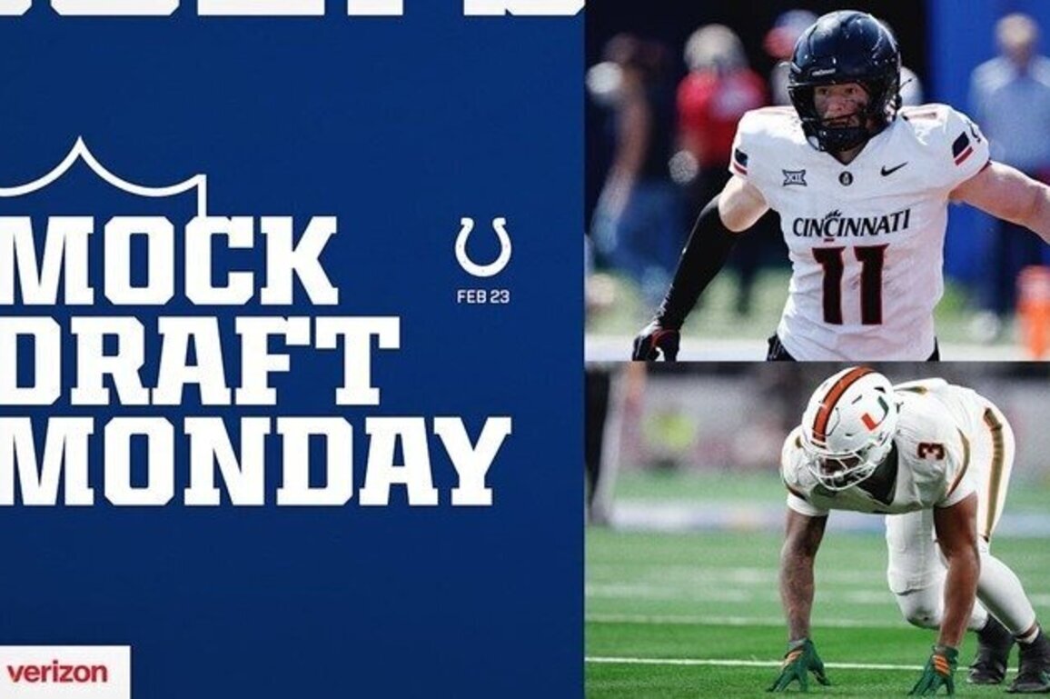 Colts 2026 Mock Draft Monday: Before the NFL Combine