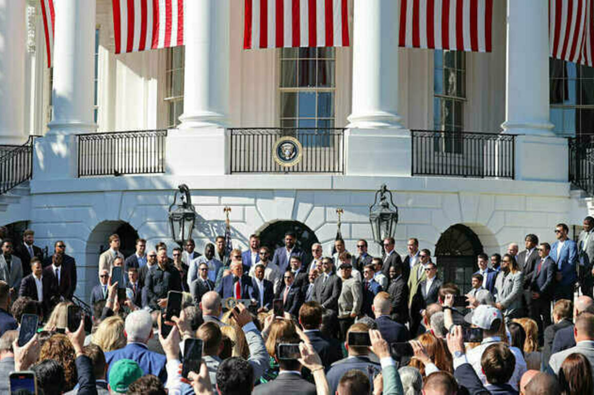 Eagles visit the White House to celebrate Super Bowl LIX victory
