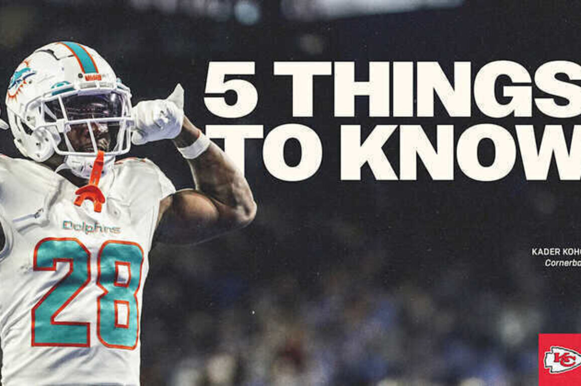 Five Things to Know About New Chiefs CB Kader Kohou