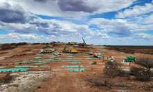  Trial pit location grade control drilling at Saturn Metals’ Apollo Hill gold project in Western Australia