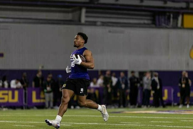 Running back Josh Williams shines at LSU Pro Day