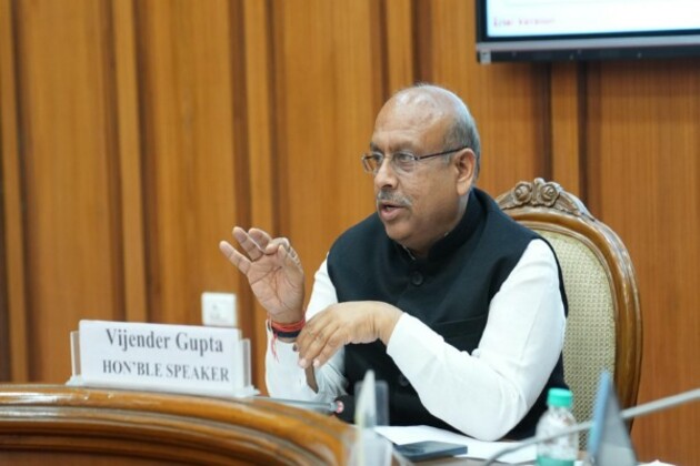 Delhi Assembly Speaker Vijender Gupta appoints chairpersons of Financial Committees