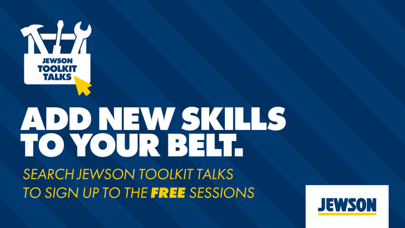 Jewson launches Toolkit talks