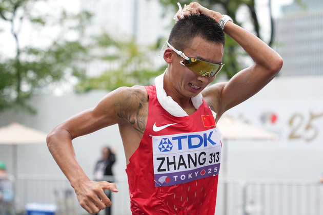 InPics | China's athletics team competes at world championships in Tokyo